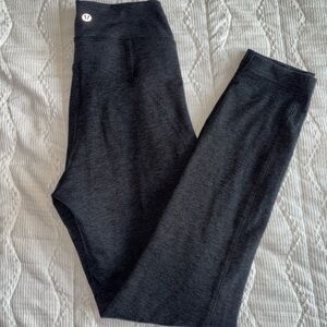 lululemon athletica Dark Charcoal High-Rise Leggings with pockets
